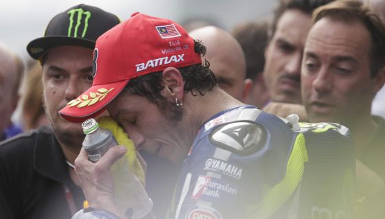 Cómo Rossi perdió la calma