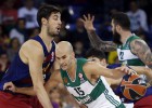 El Barça fa enrojolar el Panathinaikos