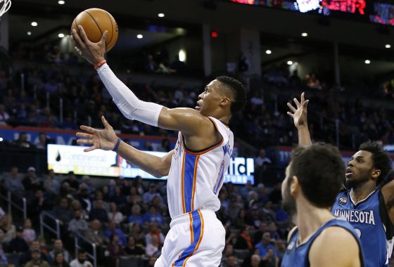 Westbrook, Ricky y Wiggins.