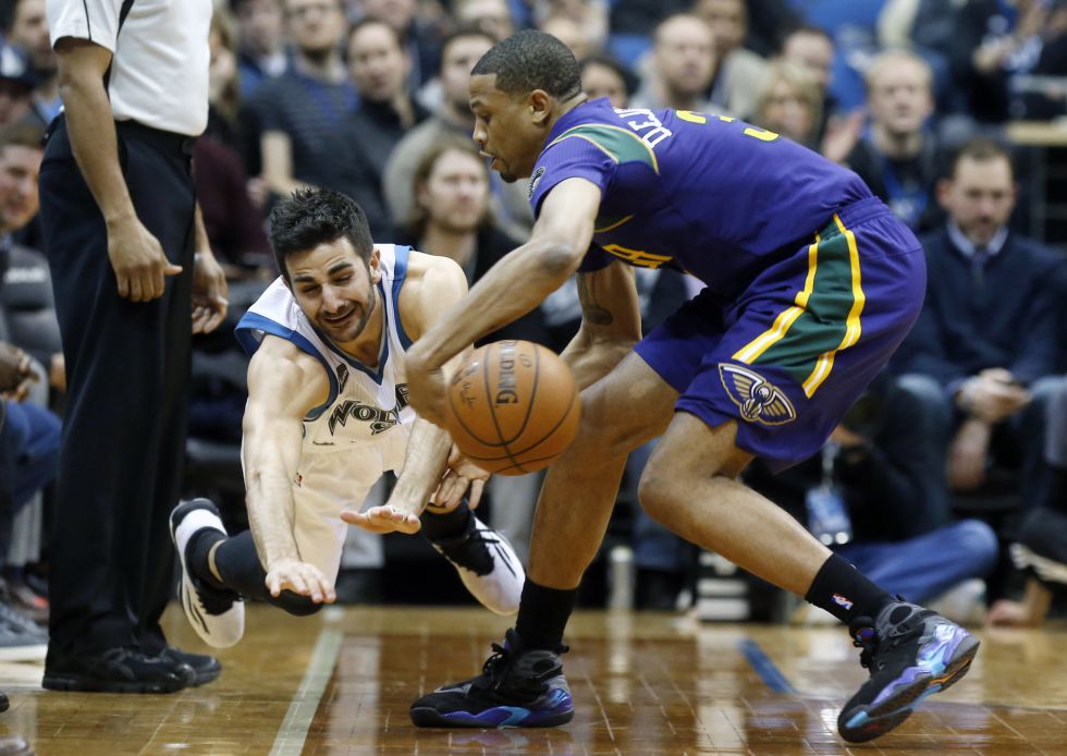 Ricky Rubio y Dejean-Jones.