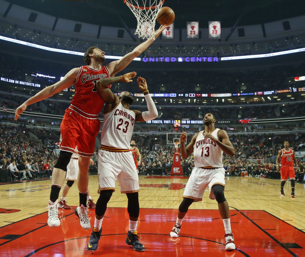 Pau Gasol, ante LeBron James