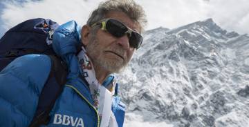 Carlos Soria, en una imagen de archivo. Carlos Soria, en una imagen de archivo.