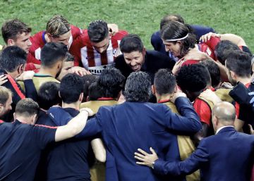 Calor para apagar
el calentón de Simeone