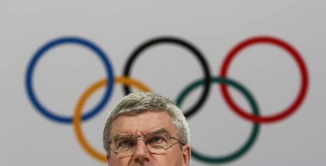 El presidente del COI, Thomas Bach.