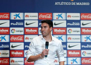 Nicolas Gaitán es presentado en el Atlético de Madrid