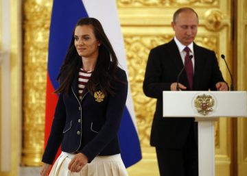 Putin recibe al equipo olímpico ruso tras los casos de dopaje