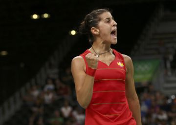 El grito de Carolina Marín intimida al imperio chino