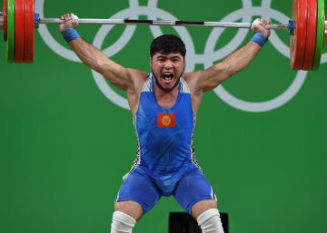 Un halterófilo de Kirguizistán, bronce, positivo por dopaje