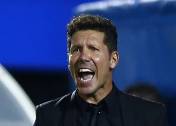 El Atlético de Simeone sin gol y sin pausa
