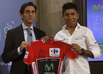 Nairo Quintana renueva con el Movistar Team hasta 2019