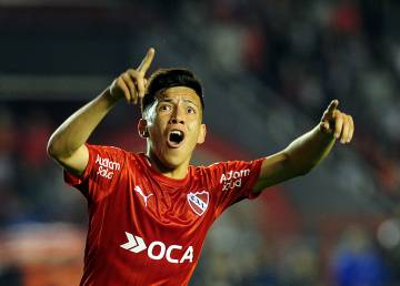 Ezequiel Barco tuvo un debut soñado en Independiente.