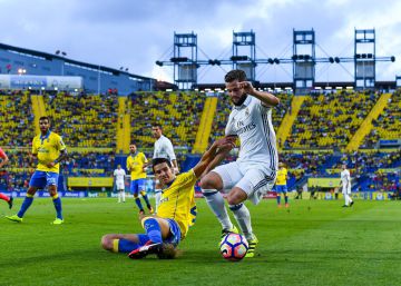 El Madrid patina ante Las Palmas El Madrid patina ante Las Palmas