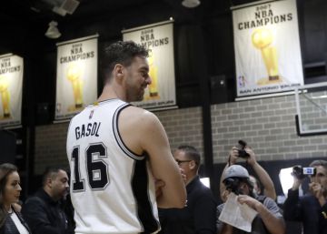 Pau Gasol: “Me ilusiona trabajar por un nuevo título con los Spurs” Pau Gasol: “Me ilusiona trabajar por un nuevo título con los Spurs”