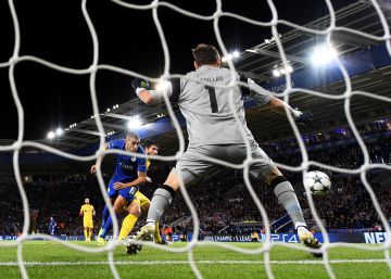 Casillas no para al Leicester Casillas no para al Leicester
