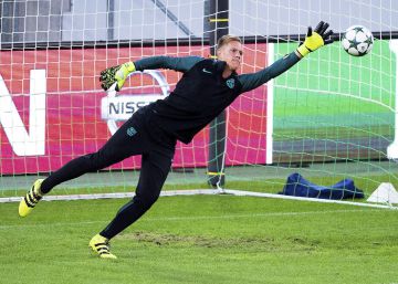Ter Stegen está en su sitio Ter Stegen está en su sitio