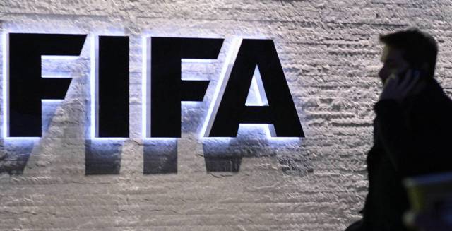 Imagen de la fachada de la FIFA. 