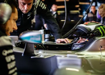 Jorge Lorenzo, un segundo más rápido que Rosberg