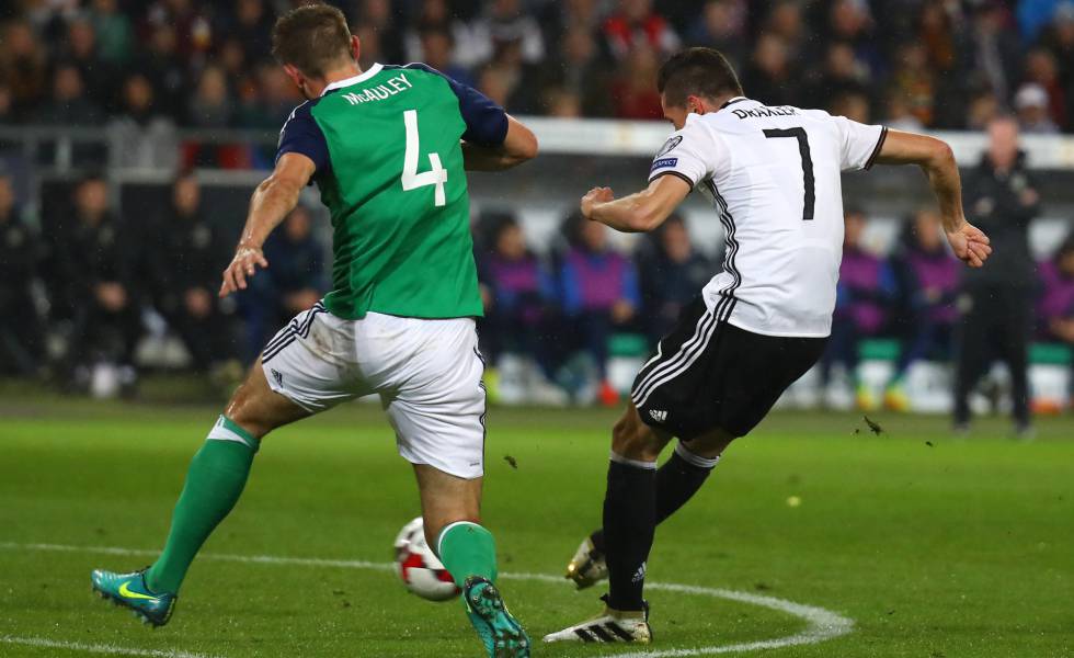 Gol de Draxler a Irlanda del Norte.