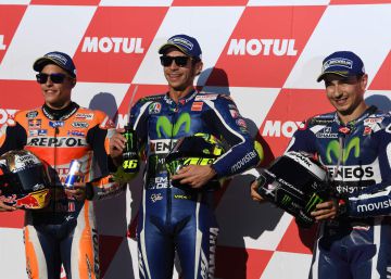 La pole de MotoGP es para Rossi