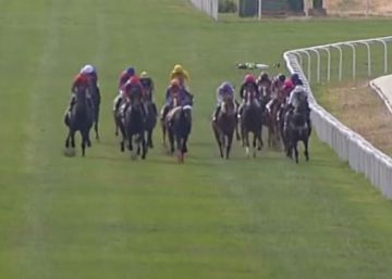 Dos jinetes, heridos graves tras chocar en una carrera en el hipódromo de La Zarzuela