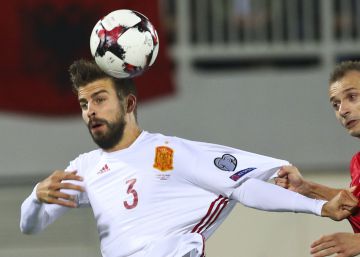 Piqué y la cabra de la Legión