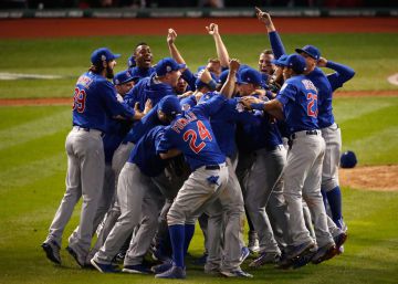 Los Chicago Cubs ganan la Serie Mundial de béisbol