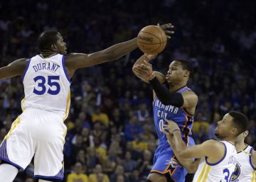 Kevin Durant no se corta ante Westbrook y los Thunder