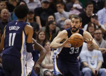 Marc Gasol impone su ley ante Utah