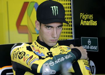 Rins sufre un aplastamiento de dos vértebras torácicas tras el accidente en Cheste