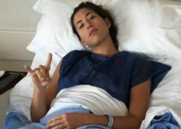 Muguruza, del hospital a Los Ángeles