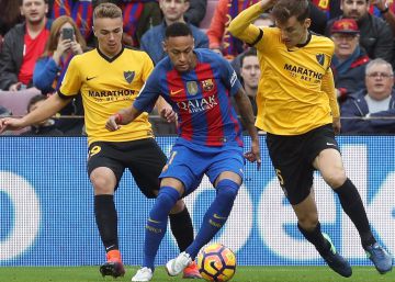 El FC Barcelona no pot vèncer el Màlaga (0-0)