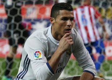 Cristiano tras marcar el segundo.