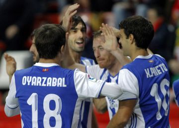 La Real Sociedad se pasea por Gijón