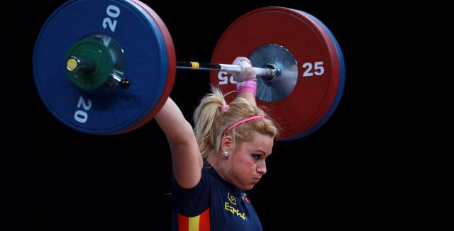 Lidia Valent&iacute;n en los Juegos de Londres. 