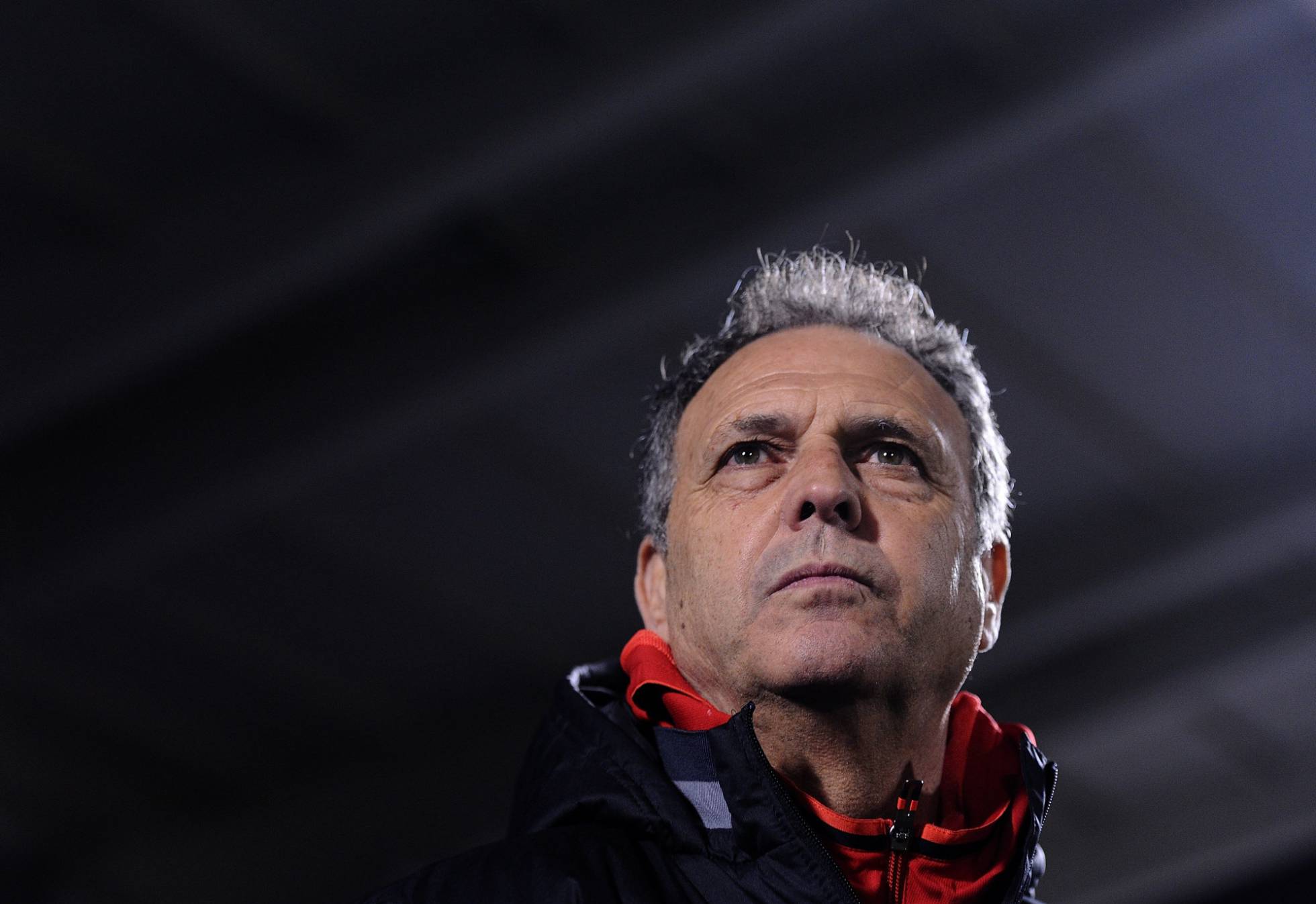 Joaquín Caparrós durante el partido de la pasada jornada en Leganés. Joaquín Caparrós durante el partido de la pasada jornada en Leganés.