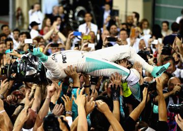 Nico Rosberg, campeão do mundo de Fórmula 1