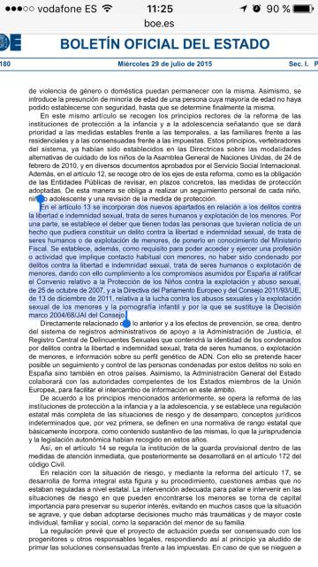La ley 262015.