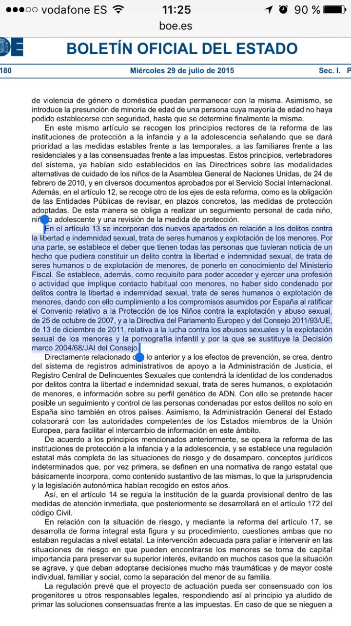La ley 262015. La ley 262015.