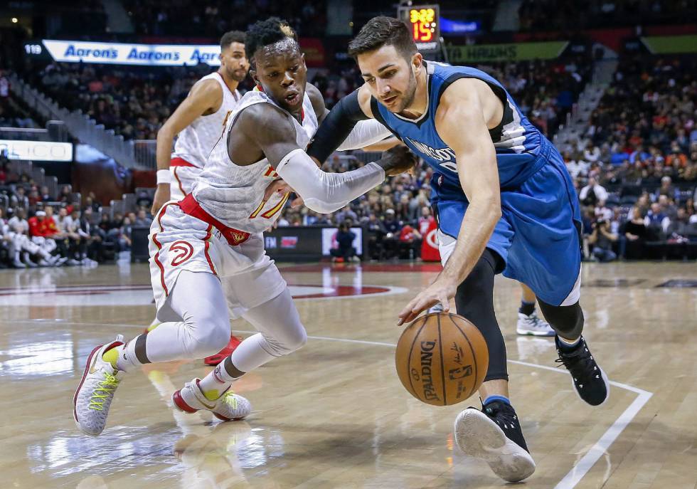 Schroder y Ricky Rubio.