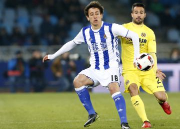 La Real Sociedad cobra ventaja ante el Villarreal