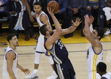 Golpe de efecto de los Grizzlies ante los Warriors Golpe de efecto de los Grizzlies ante los Warriors
