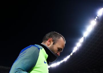 Iniesta té una lesió al soli i no jugarà contra l’Eibar