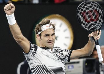 Federer, finalista en Australia