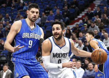 Ricky Rubio bate su récord con seis triples Ricky Rubio bate su récord con seis triples