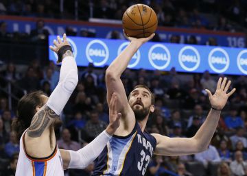 Las proezas de Westbrook superan la exhibición de Marc Gasol Las proezas de Westbrook superan la exhibición de Marc Gasol