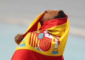 Orlando Ortega bate de nuevo el récord de España en los 60m vallas