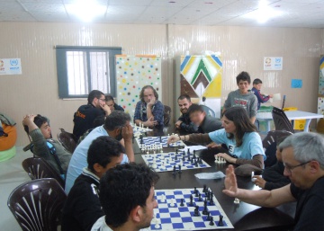 Refugiados en jaque