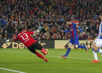 Messi salva al Barça frente al Leganés Messi salva al Barça frente al Leganés