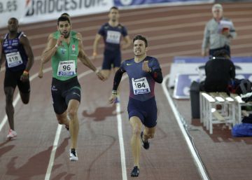 Óscar Husillos, récord de España de 400m en solo mes y medio