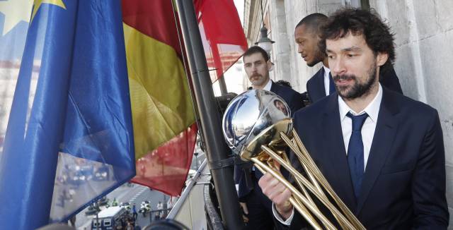 Llull, en la celebración de la Copa Llull, en la celebración de la Copa